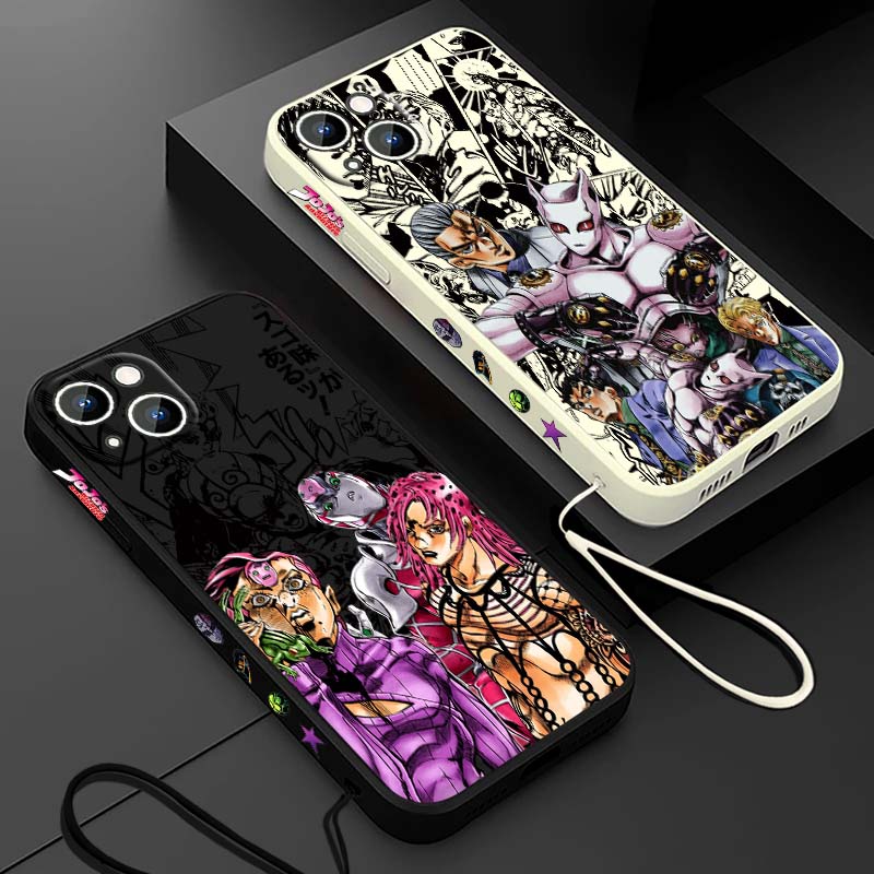 Apple Iphone 15 Pro Max - Coque de téléphone liquide avec cordon