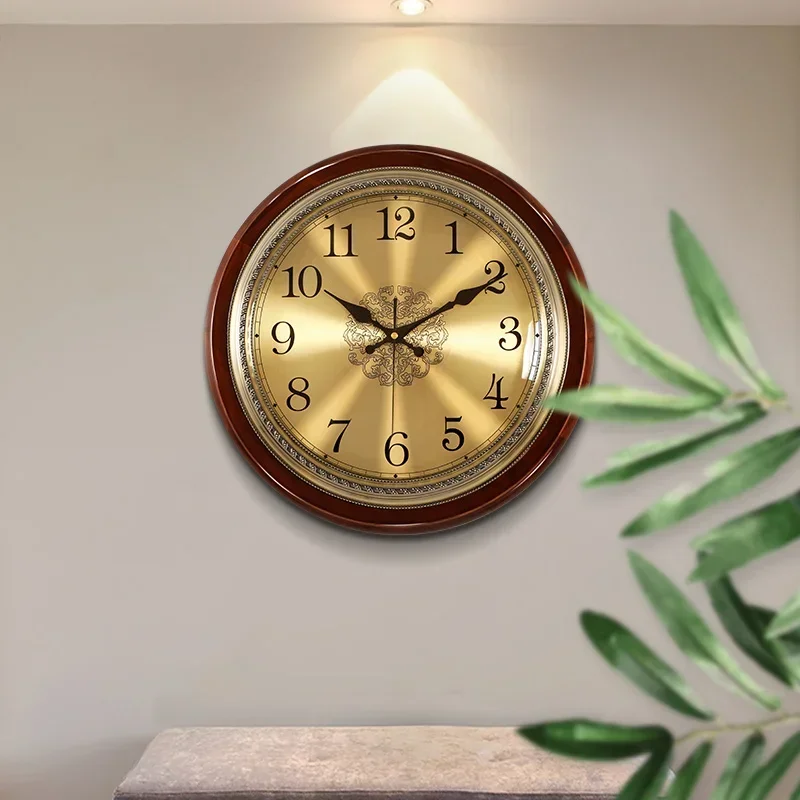 Luxury Lifestyle Living - Horloge murale en bois de luxe,