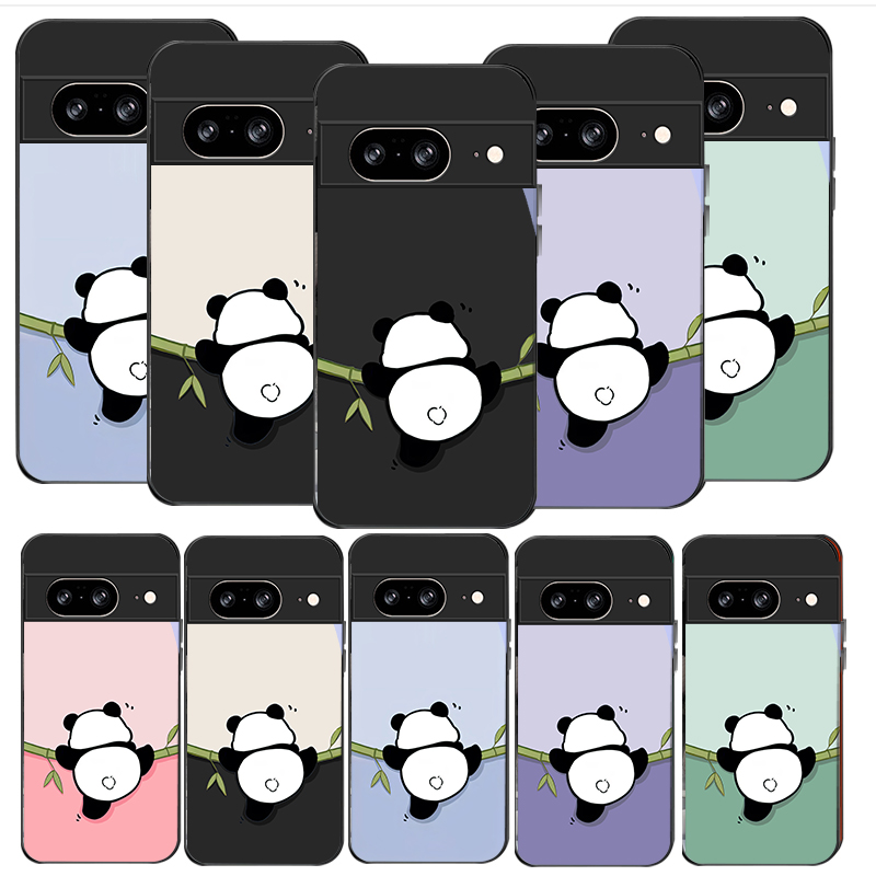 Google Pixel 9 - Coque de téléphone en verre noir
