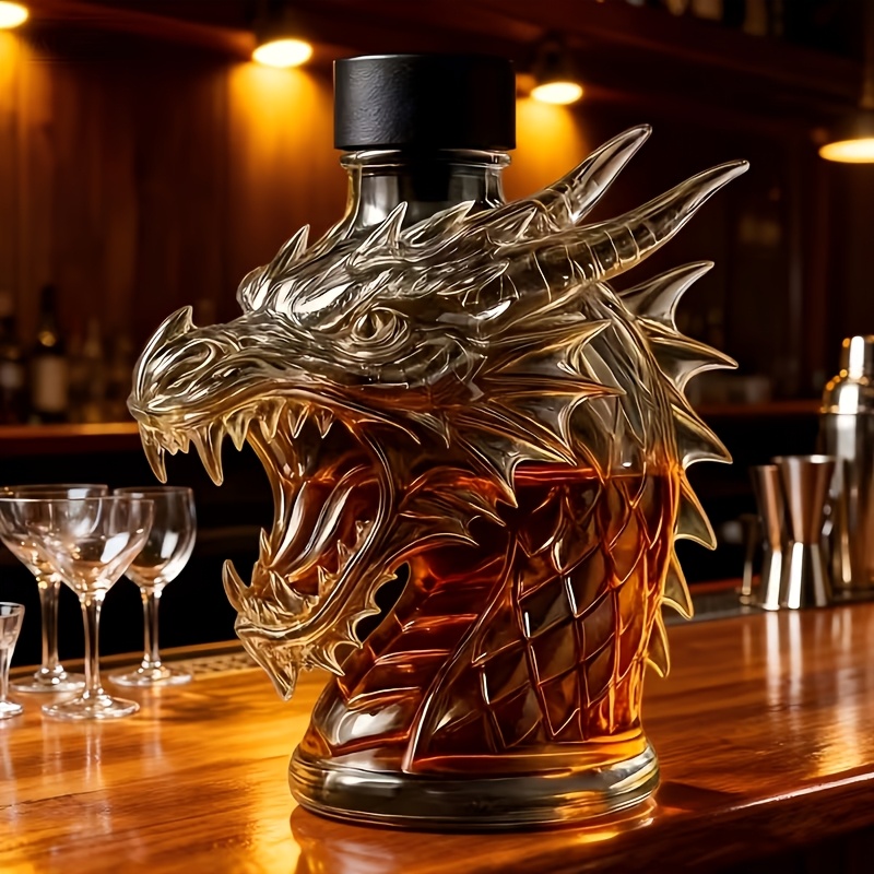 Glass Decanter Whiskey - Carafe à vin en forme de