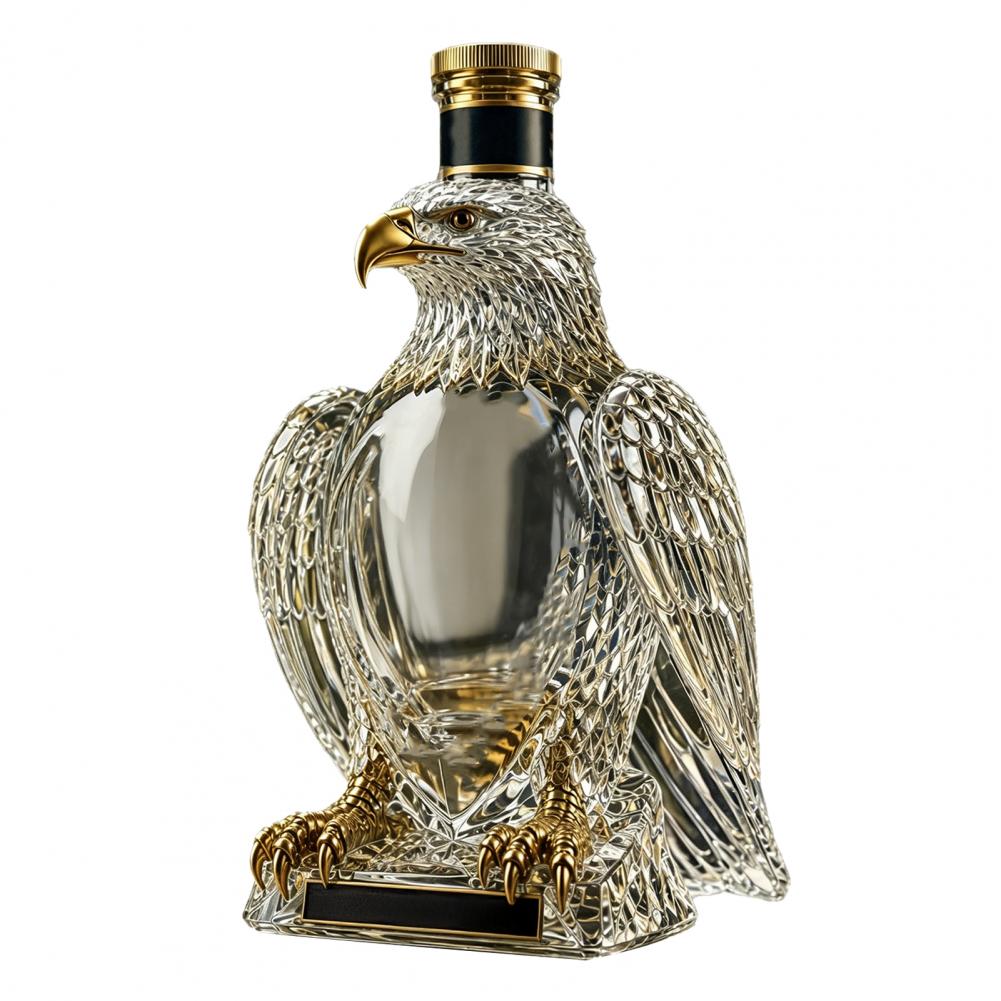 Glass Decanter Whiskey - Carafe à whisky Vulture Design en