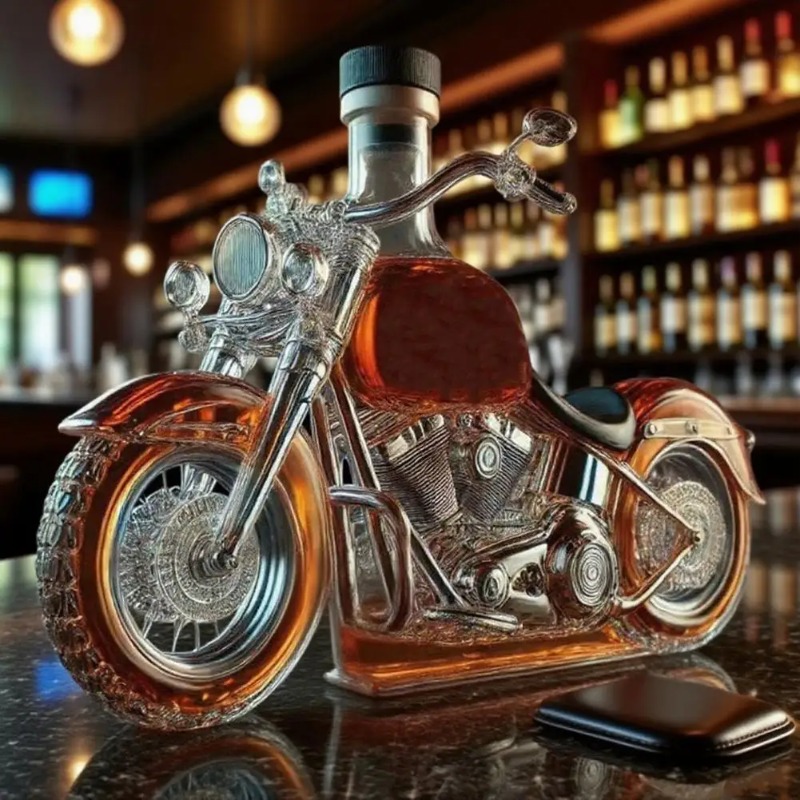 Carafe à whisky style moto, bo - Glass Decanter Whiskey avis et prix