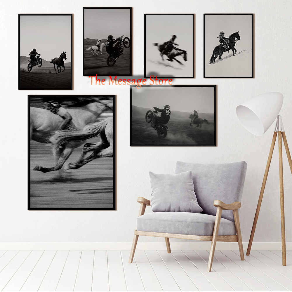 Affiche de course moto et éque - Luxury Lifestyle Japan avis et prix