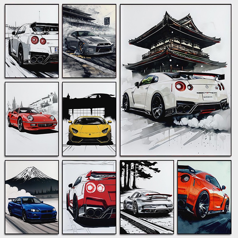 Affiche d'art mural de superca - Luxury Lifestyle Japan avis et prix