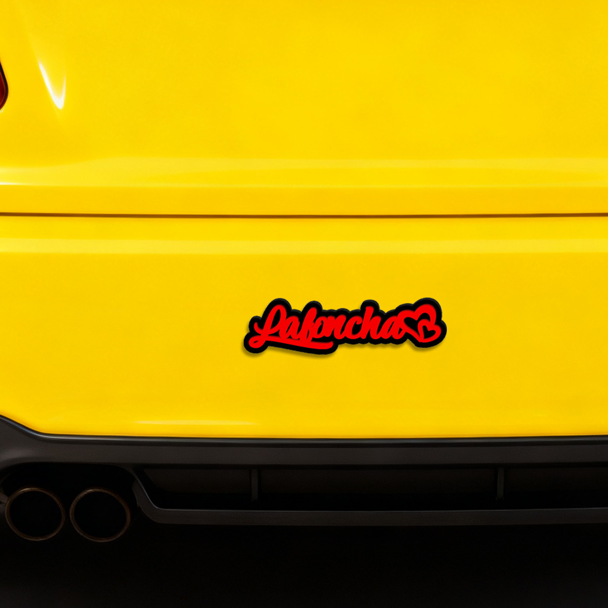 Badge de voiture en acrylique  - Personalized Engraved Gift avis et prix
