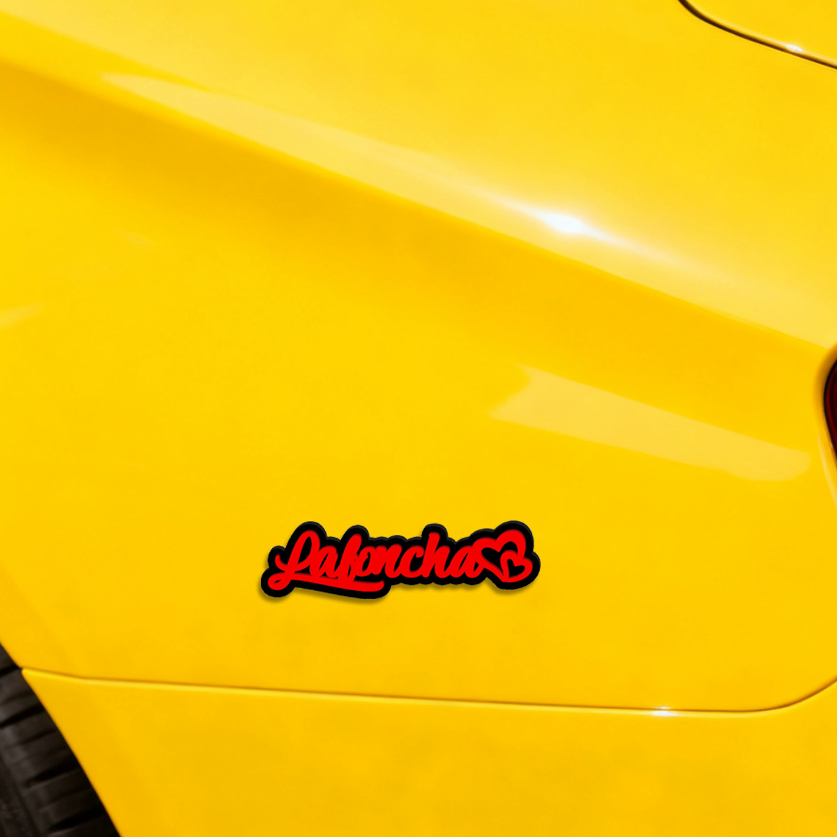 Badge de voiture en acrylique  - Personalized Engraved Gift avis et prix