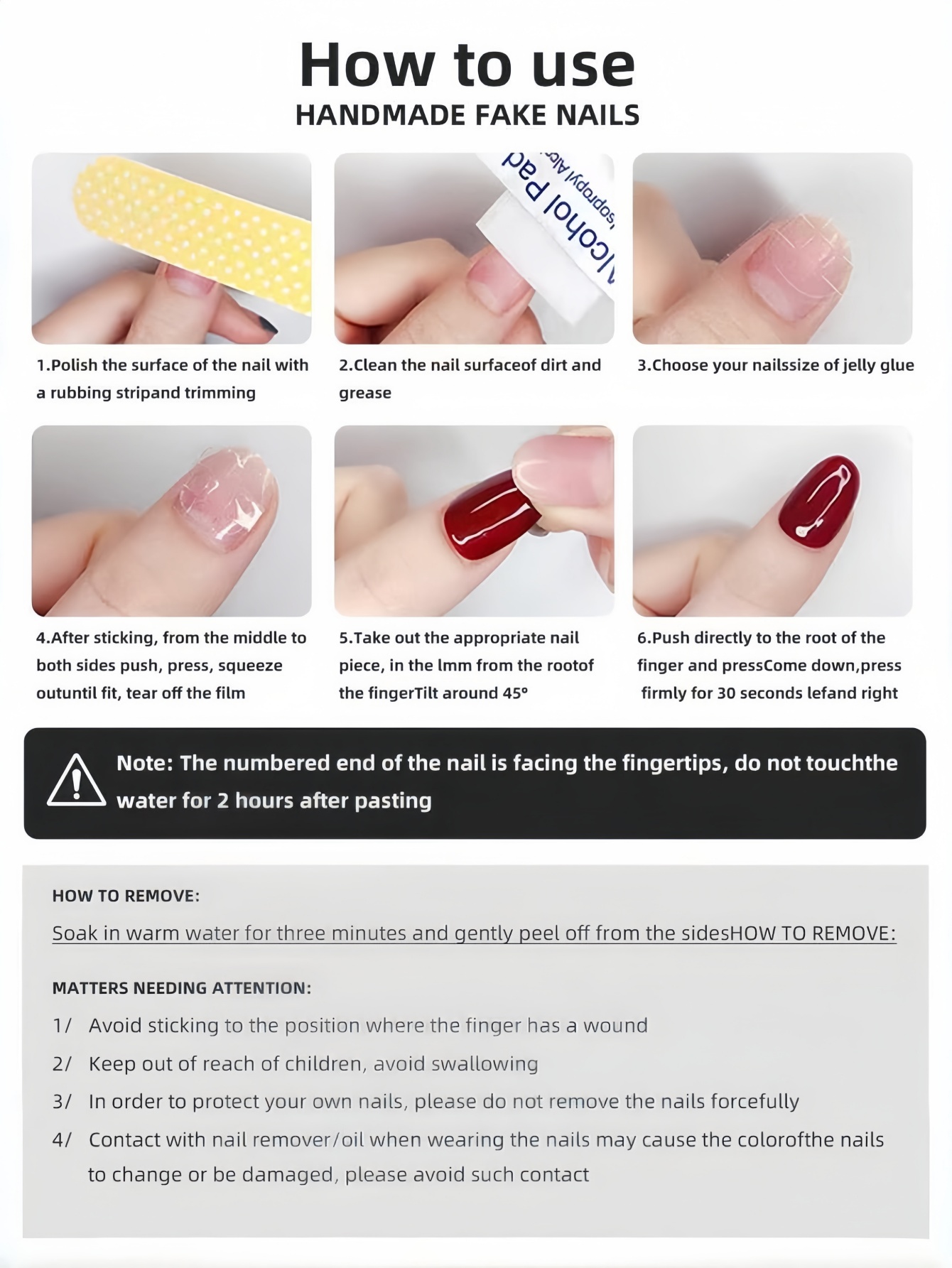 10 faux ongles courts carrés,  - Luxury Lifestyle Girl avis et prix