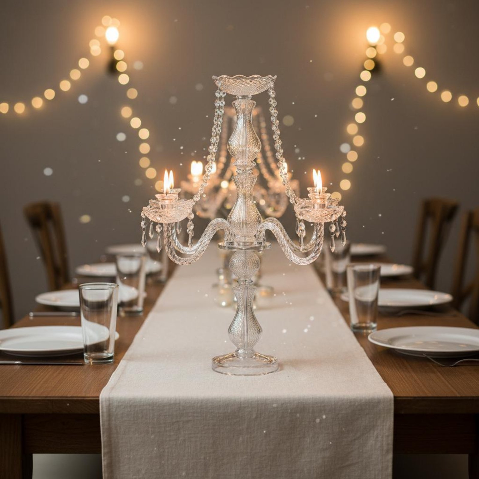 Candélabre en cristal élégant  - Luxury Lifestyle avis et prix