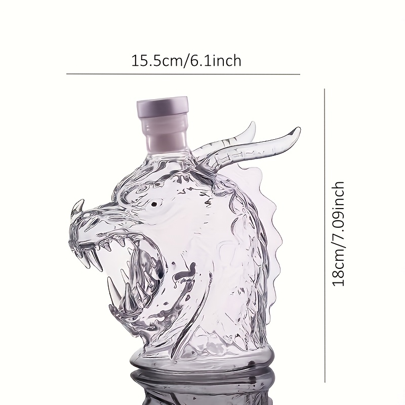 Carafe à vin en forme de tête  - Glass Decanter Whiskey avis et prix