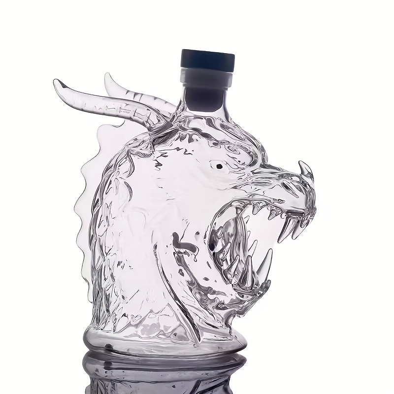 Carafe à vin en forme de tête  - Glass Decanter Whiskey avis et prix