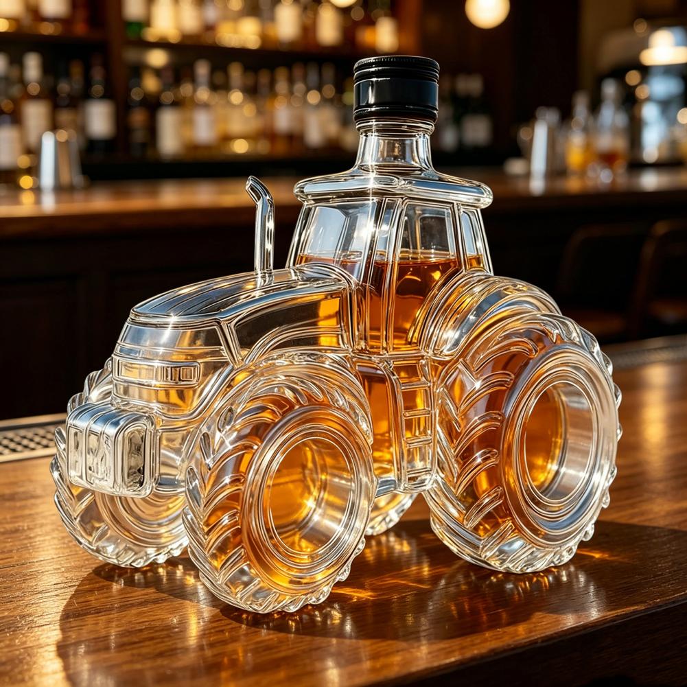 Carafe à whisky en forme de tr - Glass Decanter Whiskey avis et prix