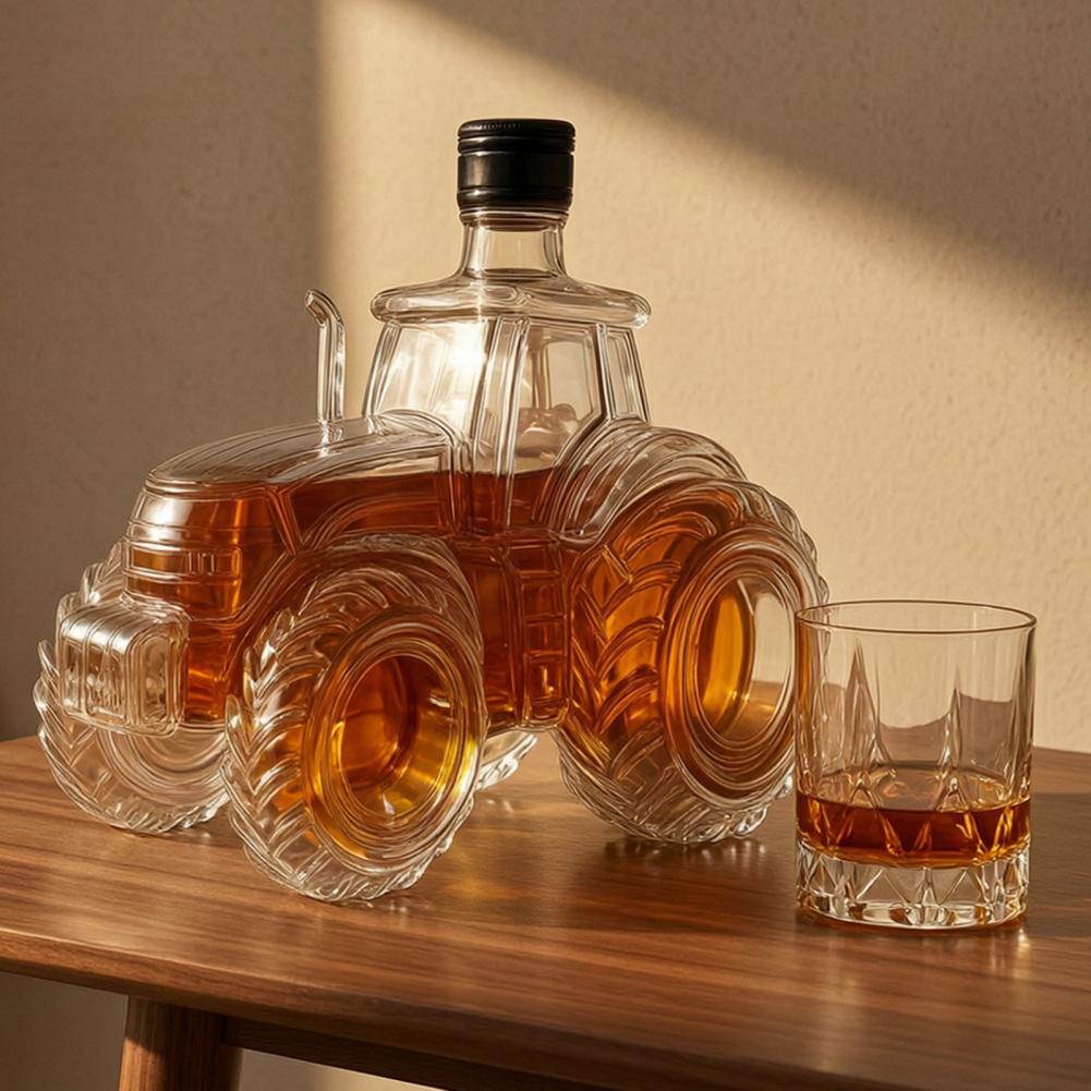 Carafe à whisky en forme de tr - Glass Decanter Whiskey avis et prix