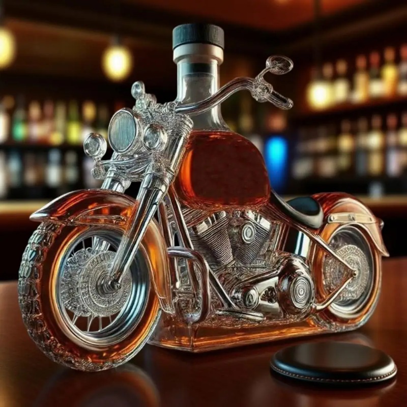 Carafe à whisky style moto, bo - Glass Decanter Whiskey avis et prix