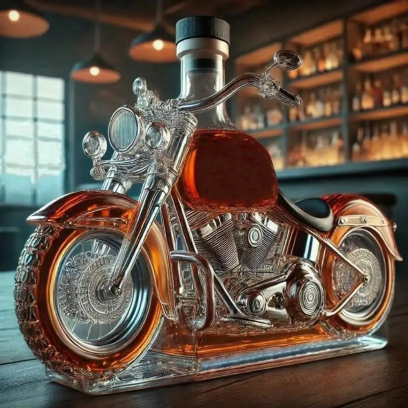 Carafe à whisky style moto, bo - Glass Decanter Whiskey avis et prix