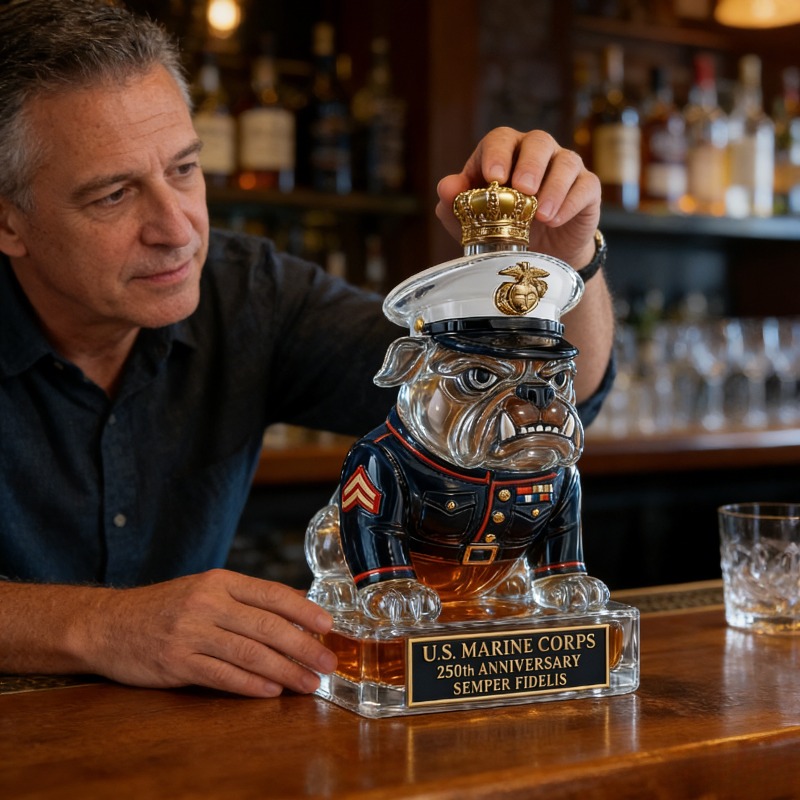 Carafe à whisky Bulldog du Cor - Glass Decanter Whiskey avis et prix